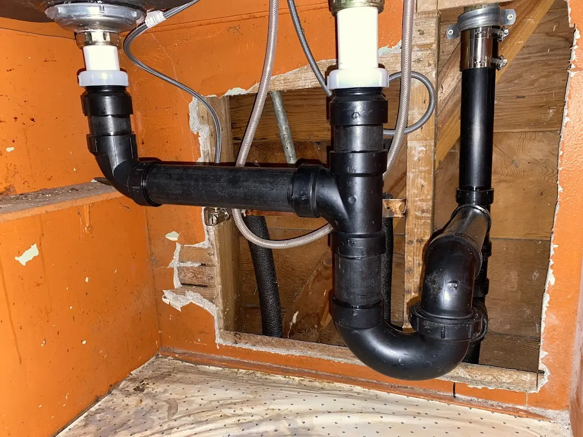 Professional Repiping Services equipment and tools on the job in Georgetown